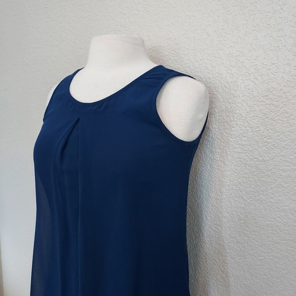 As U Wish Royal Blue Shift Dress Size Small - Picture 4 of 13